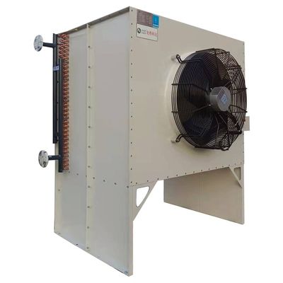 Seitenblasenplatte Typ Niedrigleistungsindustrieller Trockenkühler Energieeinsparung mit EG-Ventilator