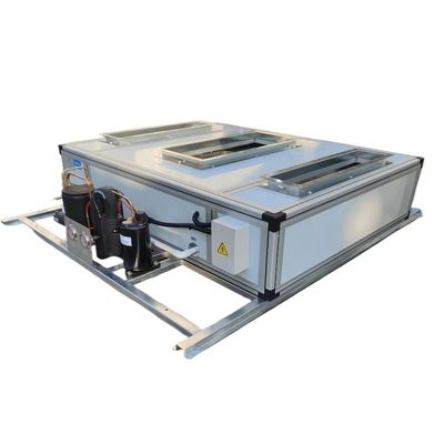 1-5HP Super-Schlanke Decke Hängende Wassergekühlte DX Luftbehandlungseinheit Luftreinigung HVAC für Industrie