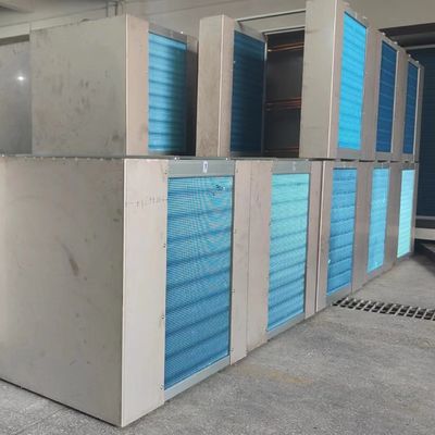 2300CMH Umwicklung Wärmeleiter U-förmig mit Heizung und Kühlung Spirale Luft HVAC-Wärmetauscher