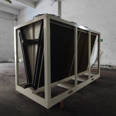 Energieeinsparende Trockenkühler des Typs V Klimaanlage für Datenbankraum Wärmeabbau mit drei Ventilatoren