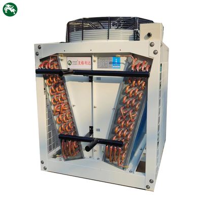 Kupferrohr-Aluminium-Finnen-Trockenluftkühler für die Immersionskühlung von Rechenzentren