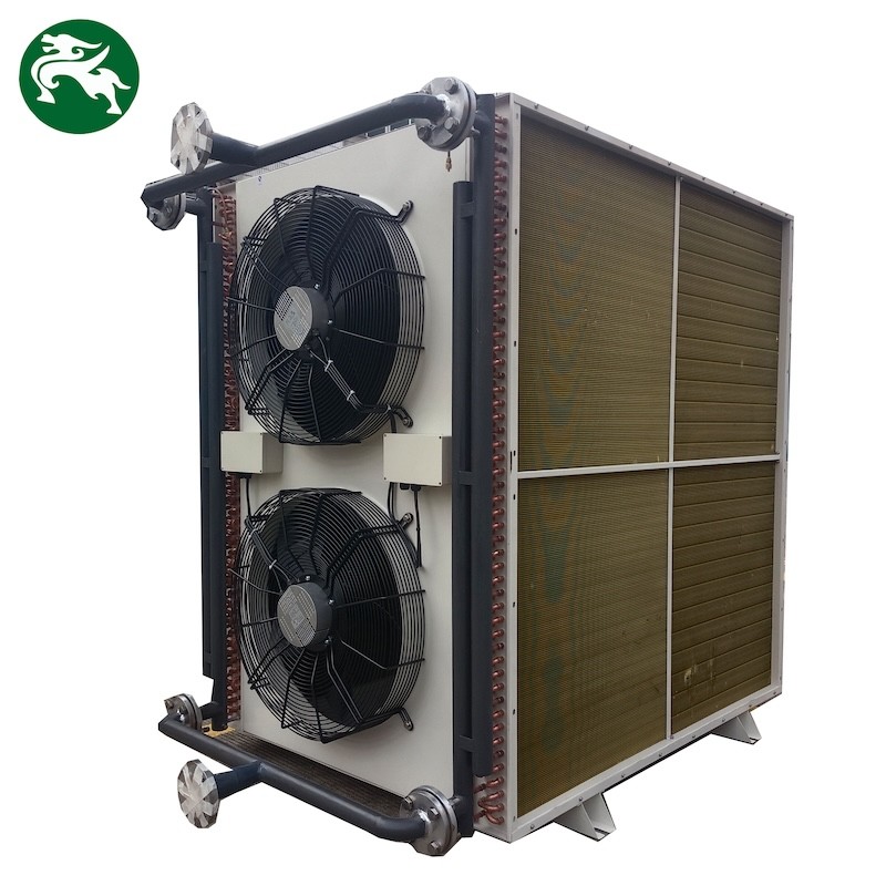 Effiziente Wärmeentwässerung Vertikaler Trockenkühler HVAC mit Ventilator