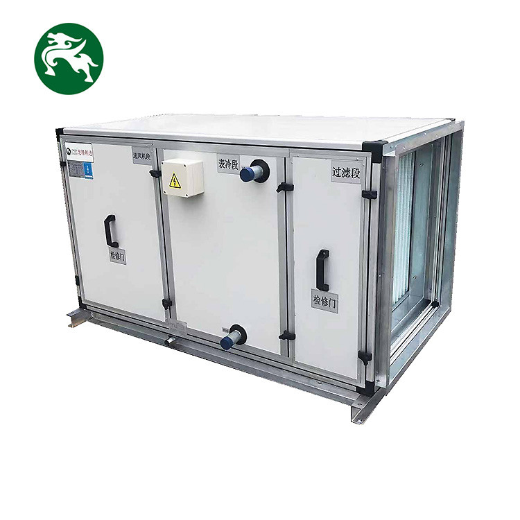 Hochleistungs-Lufthandhabungseinheit mit Kühlspule und Luftreinigungssystem HVAC