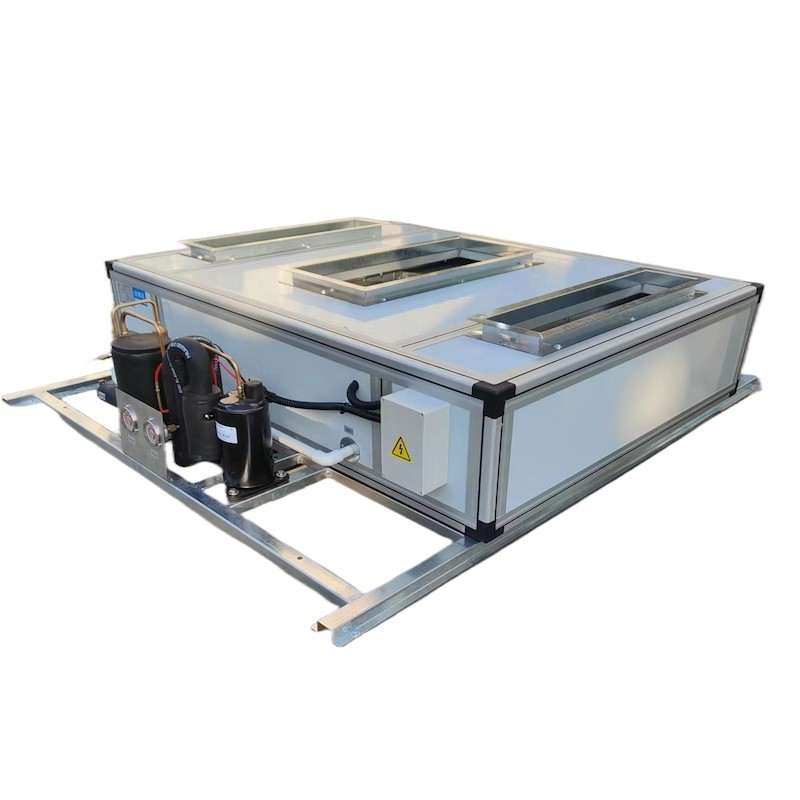 1-5HP Super-Schlanke Decke Hängende Wassergekühlte DX Luftbehandlungseinheit Luftreinigung HVAC für Industrie