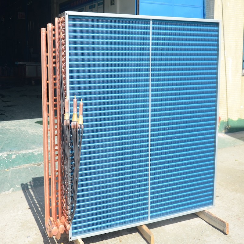 Endothermischer Kupferrohr-Aluminium-Finnen-Dampfer für die Ahu-Einheit