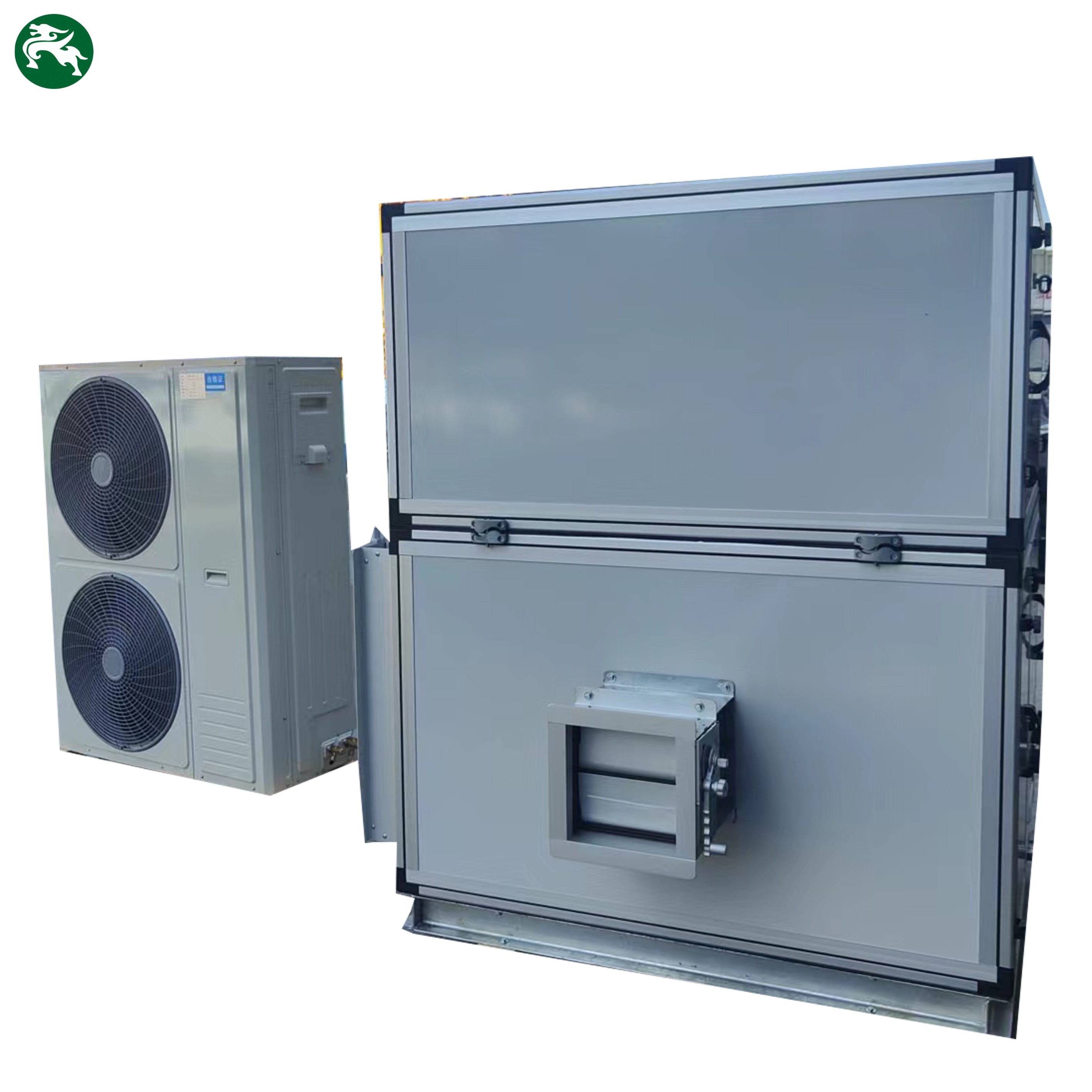 Vertikale DX-Spule Modular AHU-Luftbehandlungssystem für die Kühlung in chemischen Anlagen